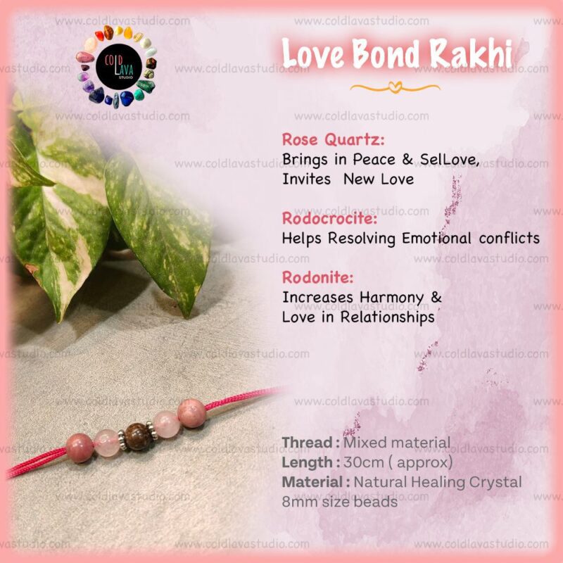 crystal healing rakhi for raksha bandhan 2023 for zodiac sign of Aries. celebrate bhaidooj, rakshabandhan, bhabhi rakhi, lumbha,