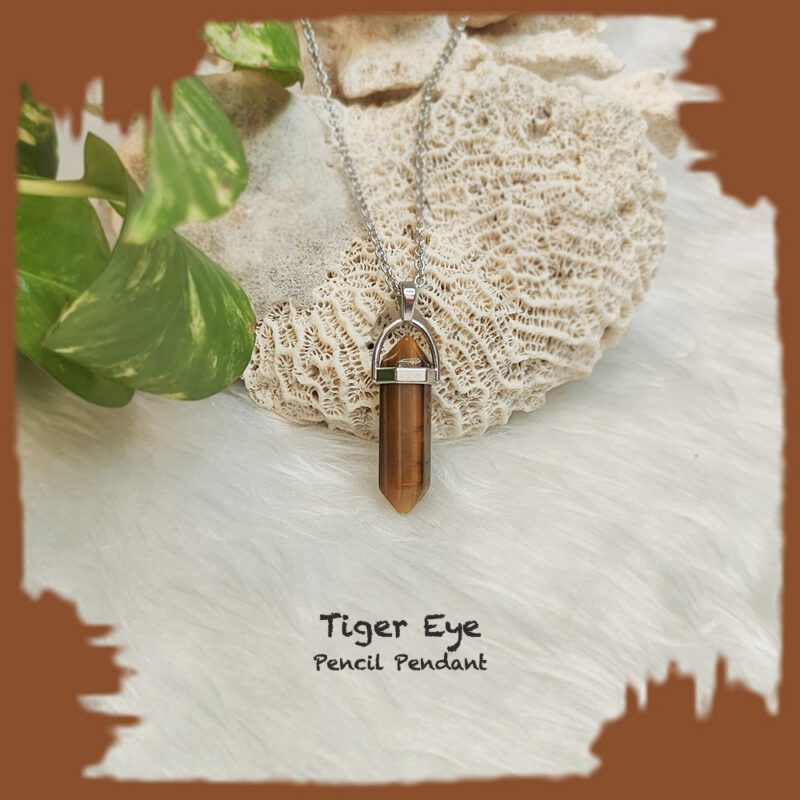 Tiger Eye Crystal Pendant