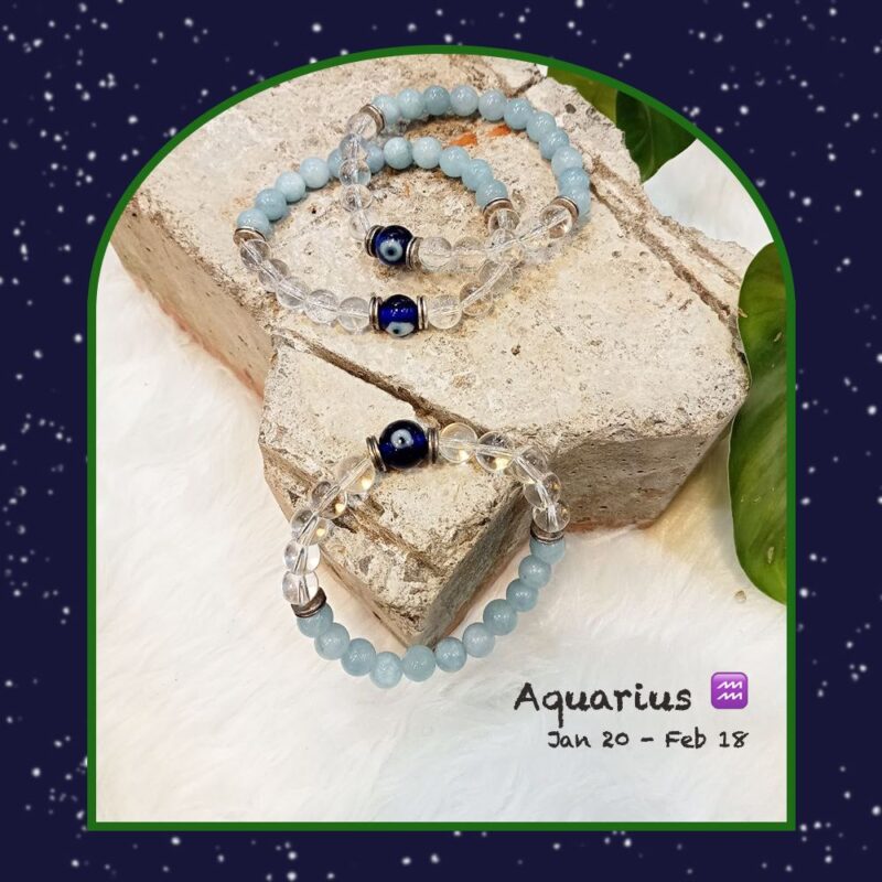 Aquarius Zodiac Bracelet - Image 2